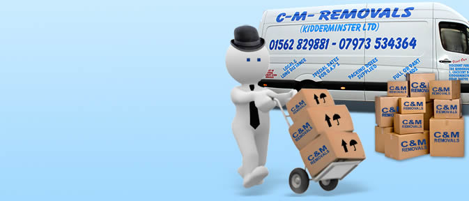 Man with van doing removals
