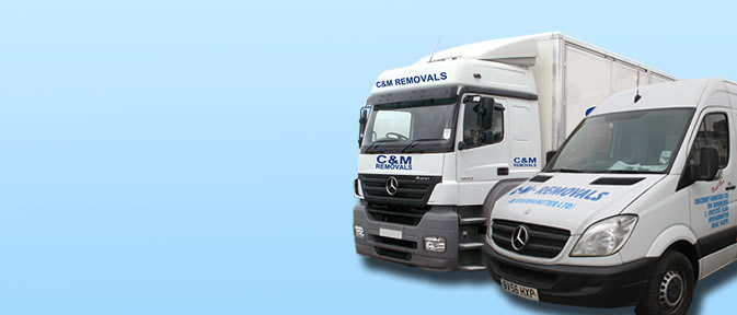 C&M velicles to carry Man and Van deliveries