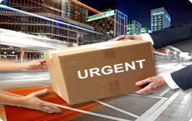 Urgent package for Man and Van to deliver